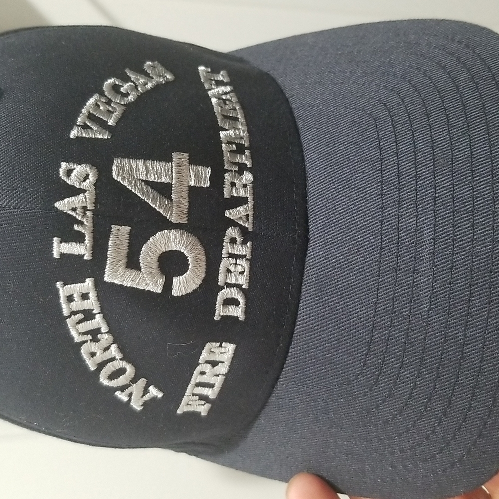 Flexfit Size S-M North Las Vegas 54 Fire Department Hat New without tag Unisex